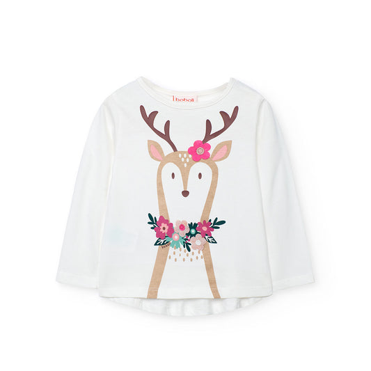 Camiseta ML Boboli Ciervo Blanco