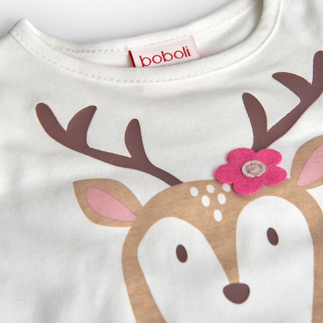 Camiseta ML Boboli Ciervo Blanco