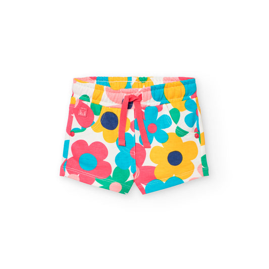 Shorts Boboli Flores de Verano