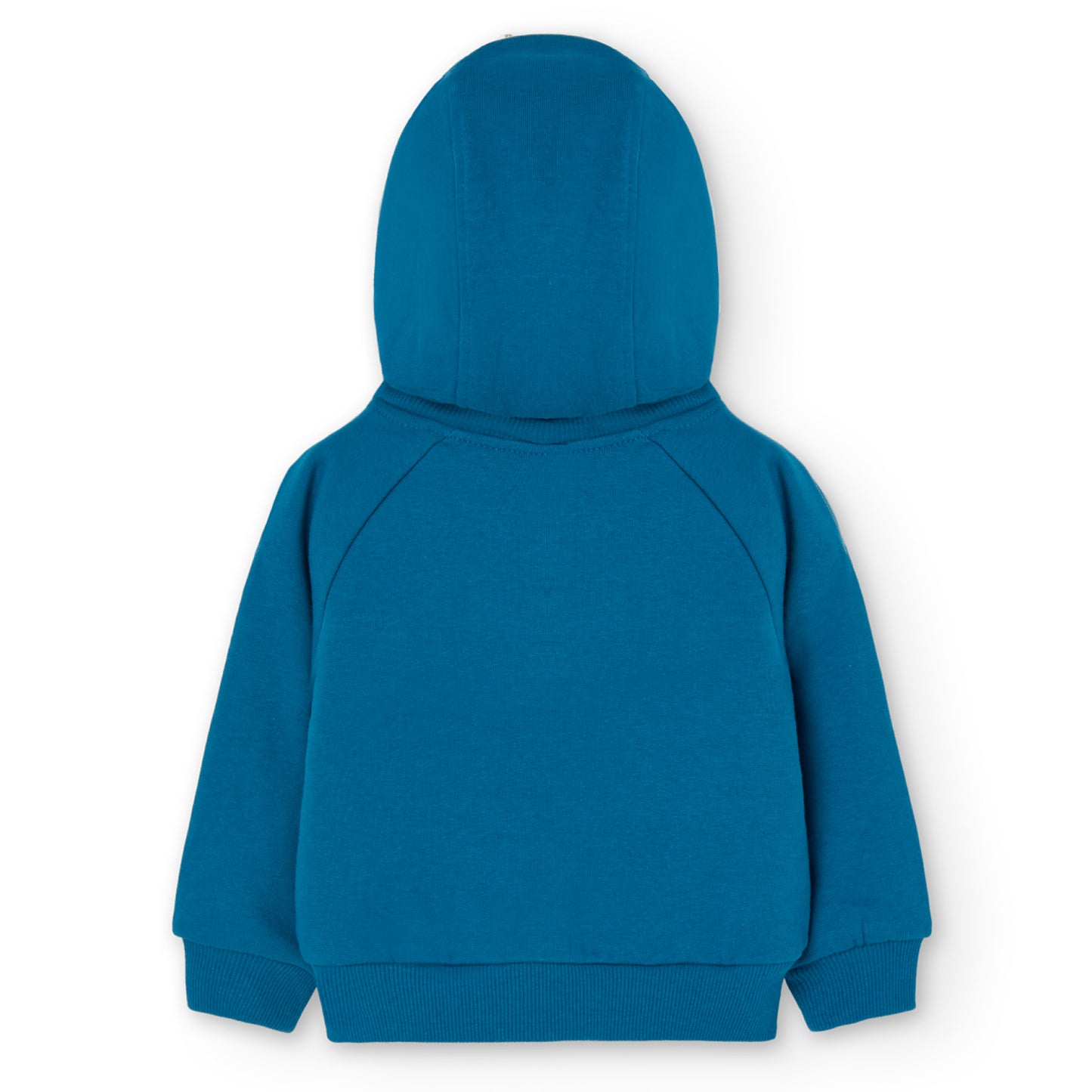 Hoodie Abrigado Boboli Jardin de Flores Indigo