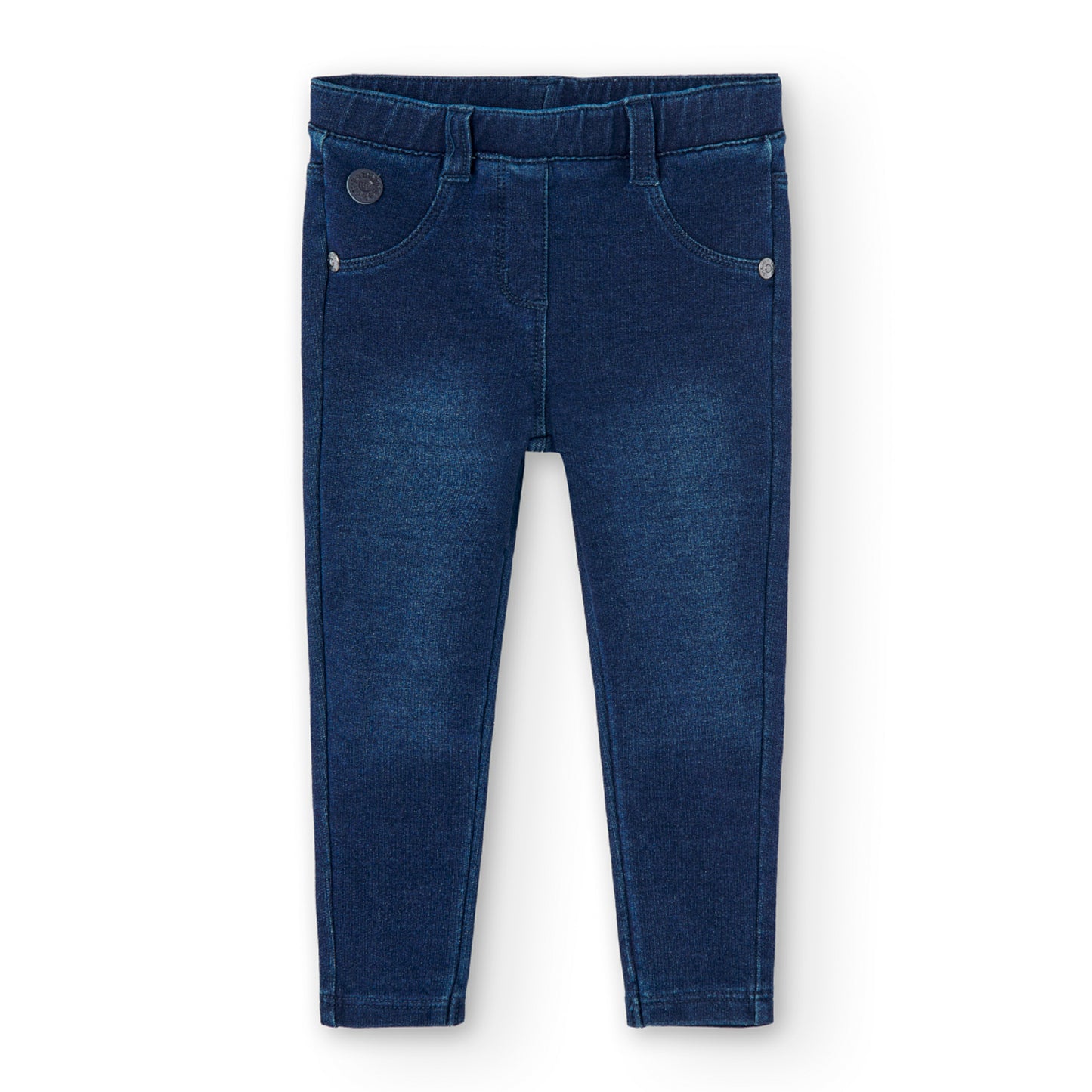 Pantalon Felpa Denim Boboli Niña
