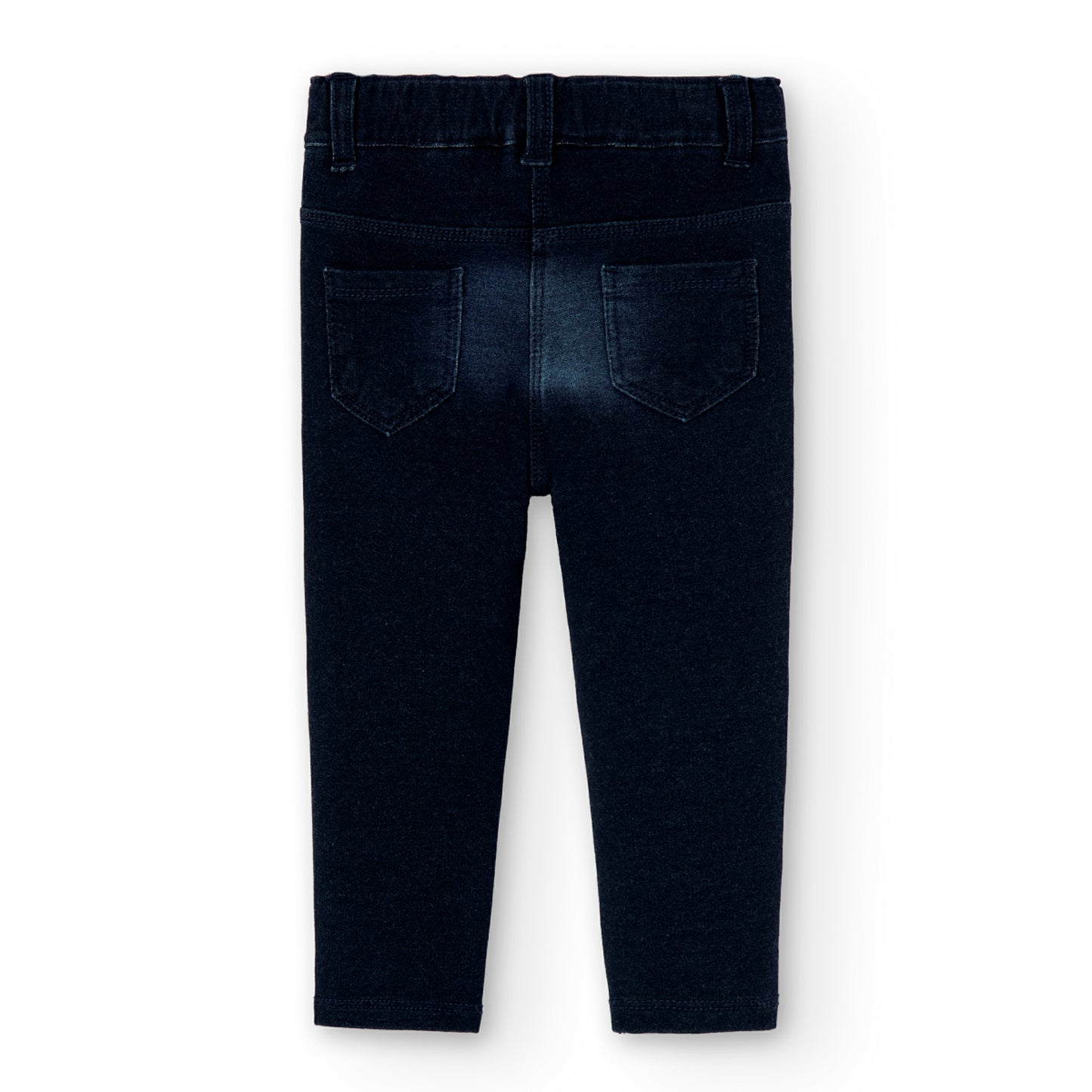 Pantalon Felpa Denim Oscuro Boboli Niña