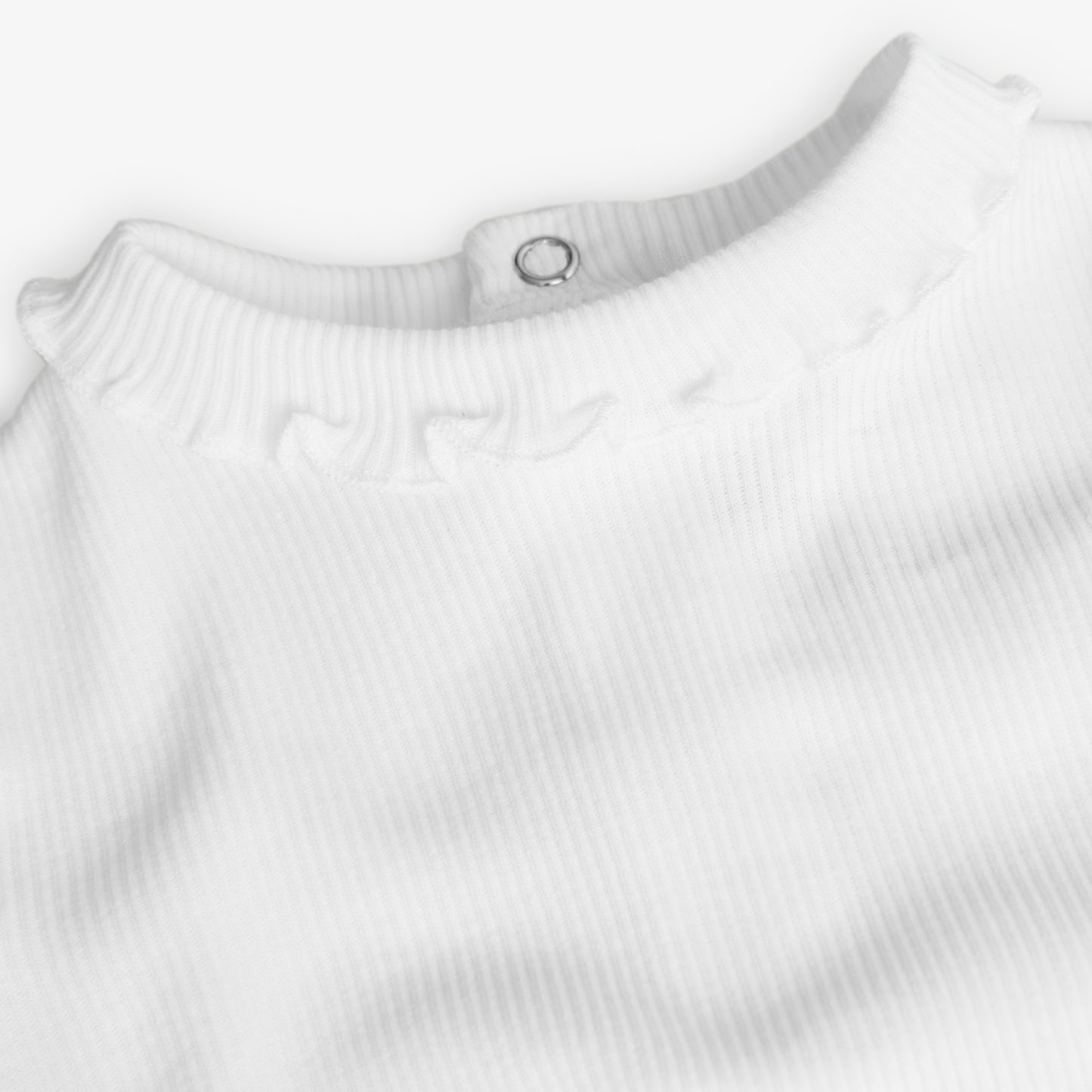 Camiseta ML Cuello Boboli Blanca