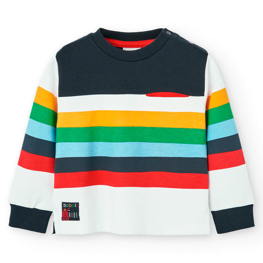 Buzo Boboli Rayas de Colores