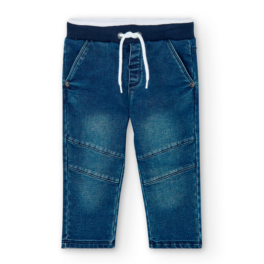 Pantalon Denim Boboli CA Blanco