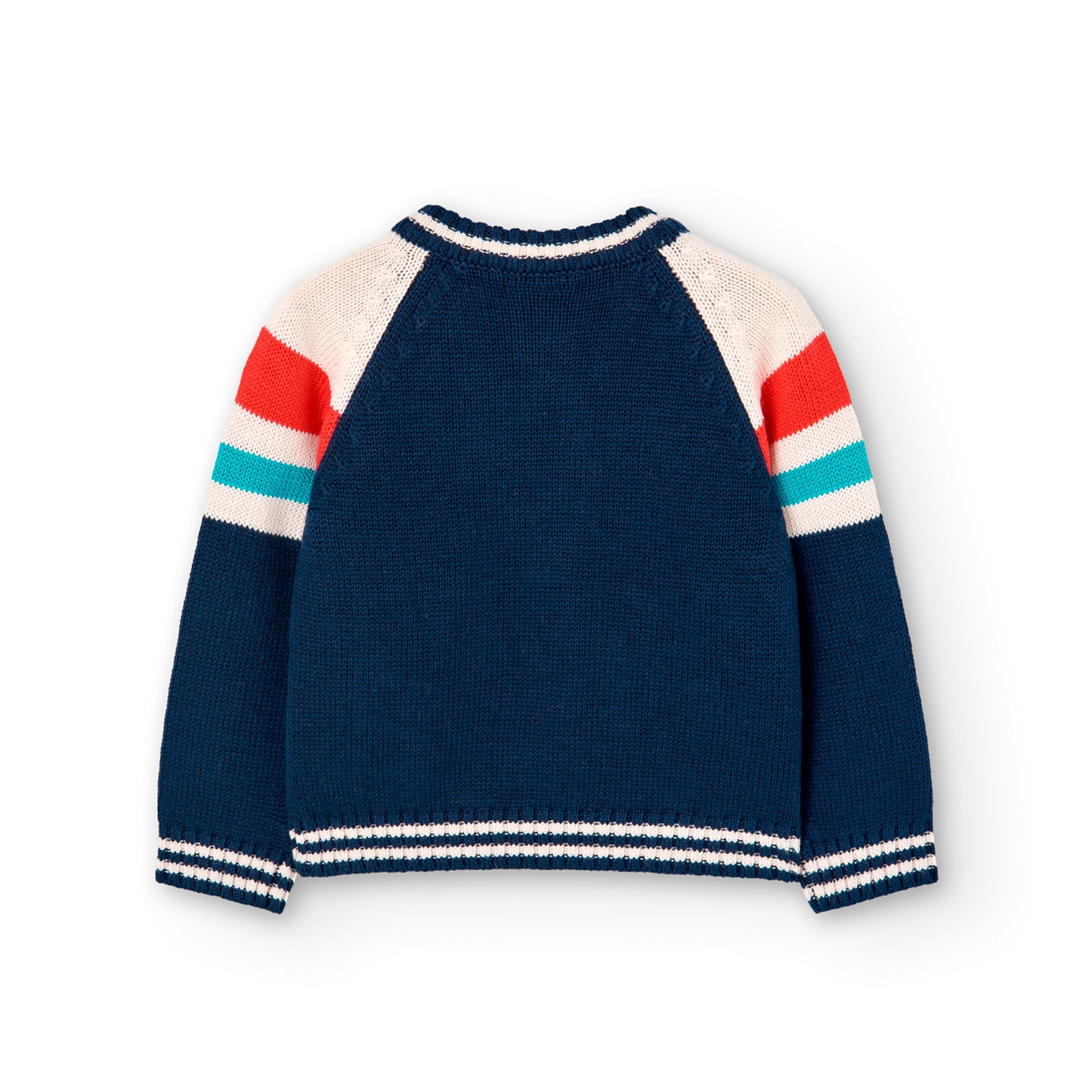 Sweater Tejido Boboli Cuadritos Azul