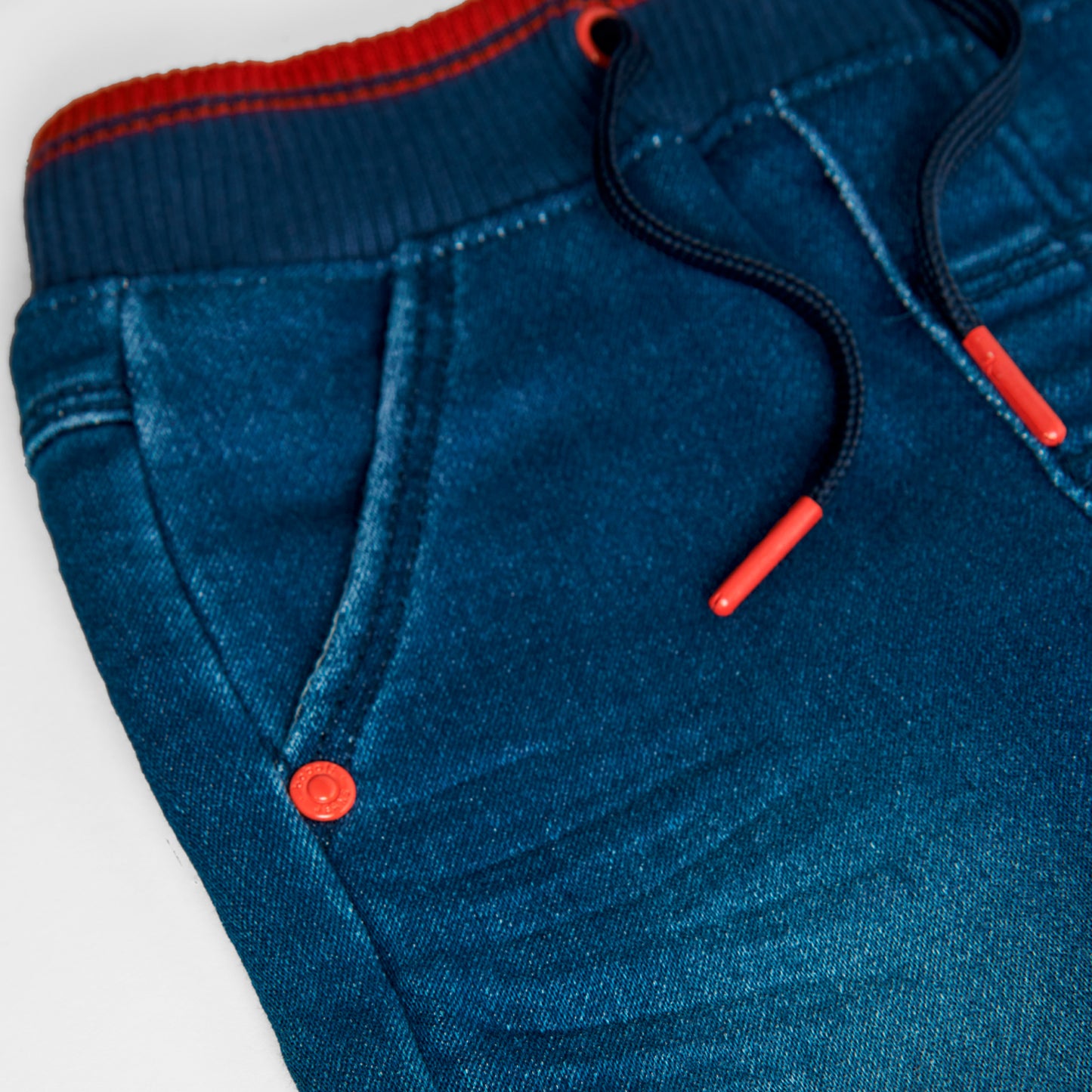 Pantalon Denim Boboli CA Rojo