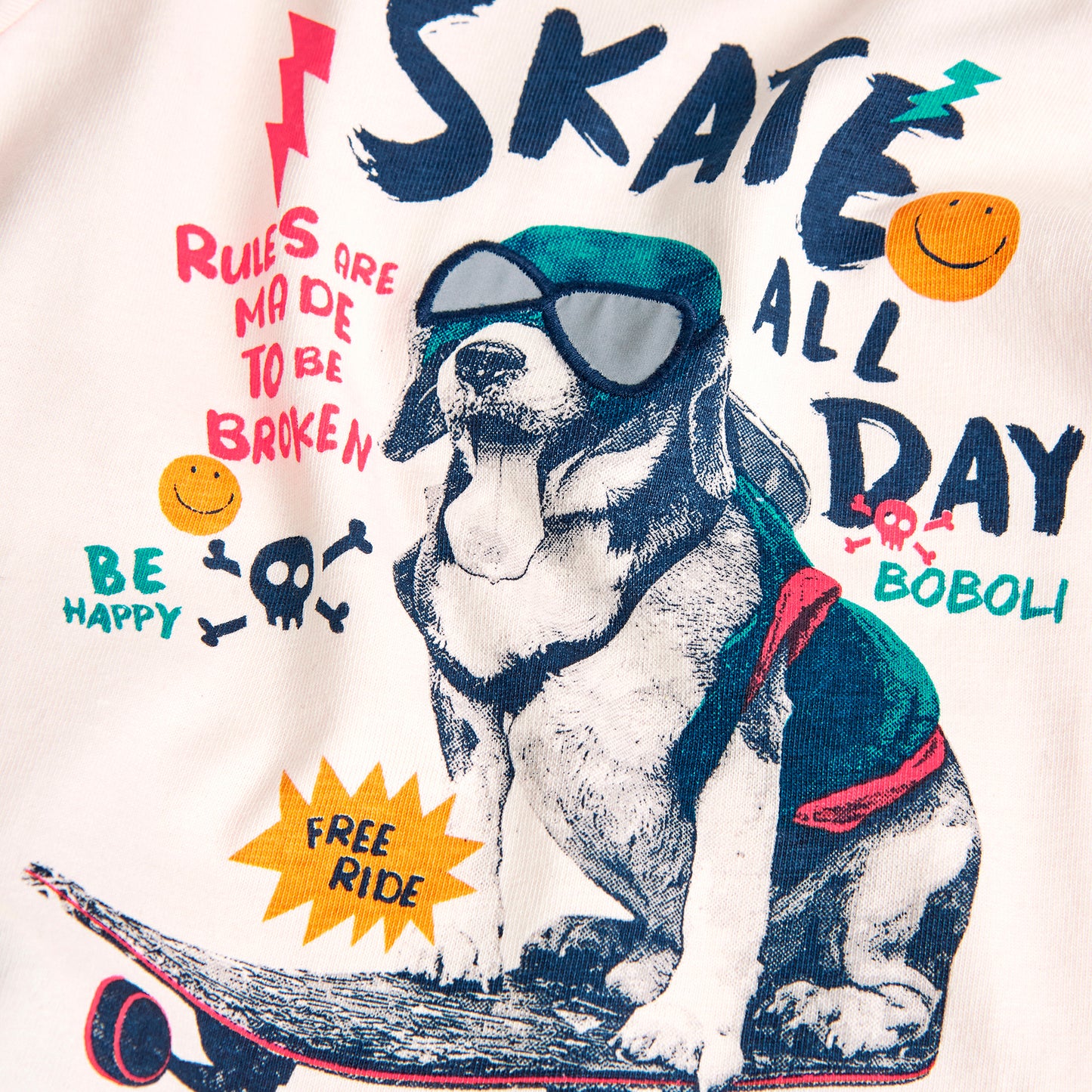 Camiseta Boboli Perro Skate