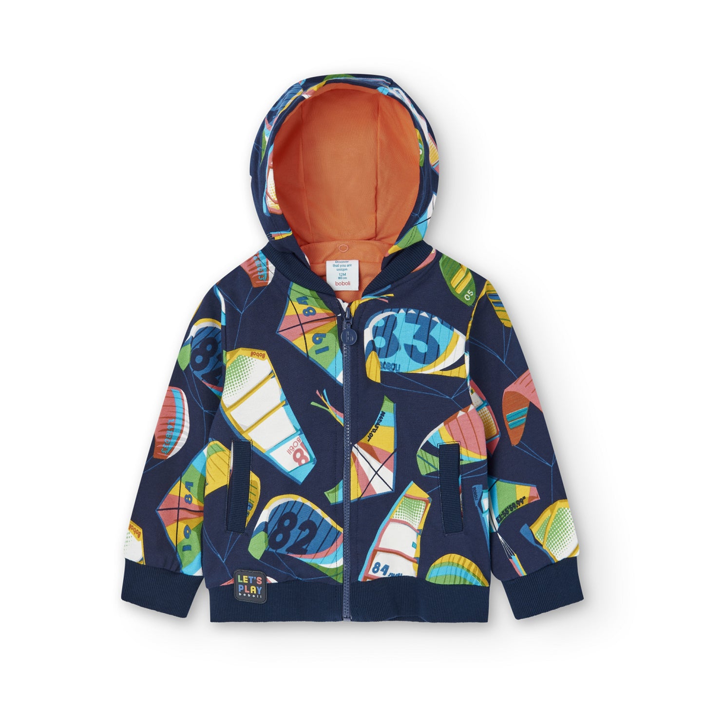 Hoodie Bobobli Estampado Wind