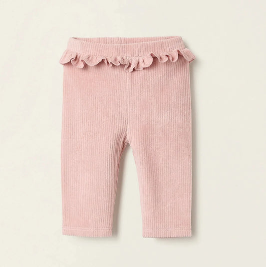 Legging Terciopelo Zippy Rosa