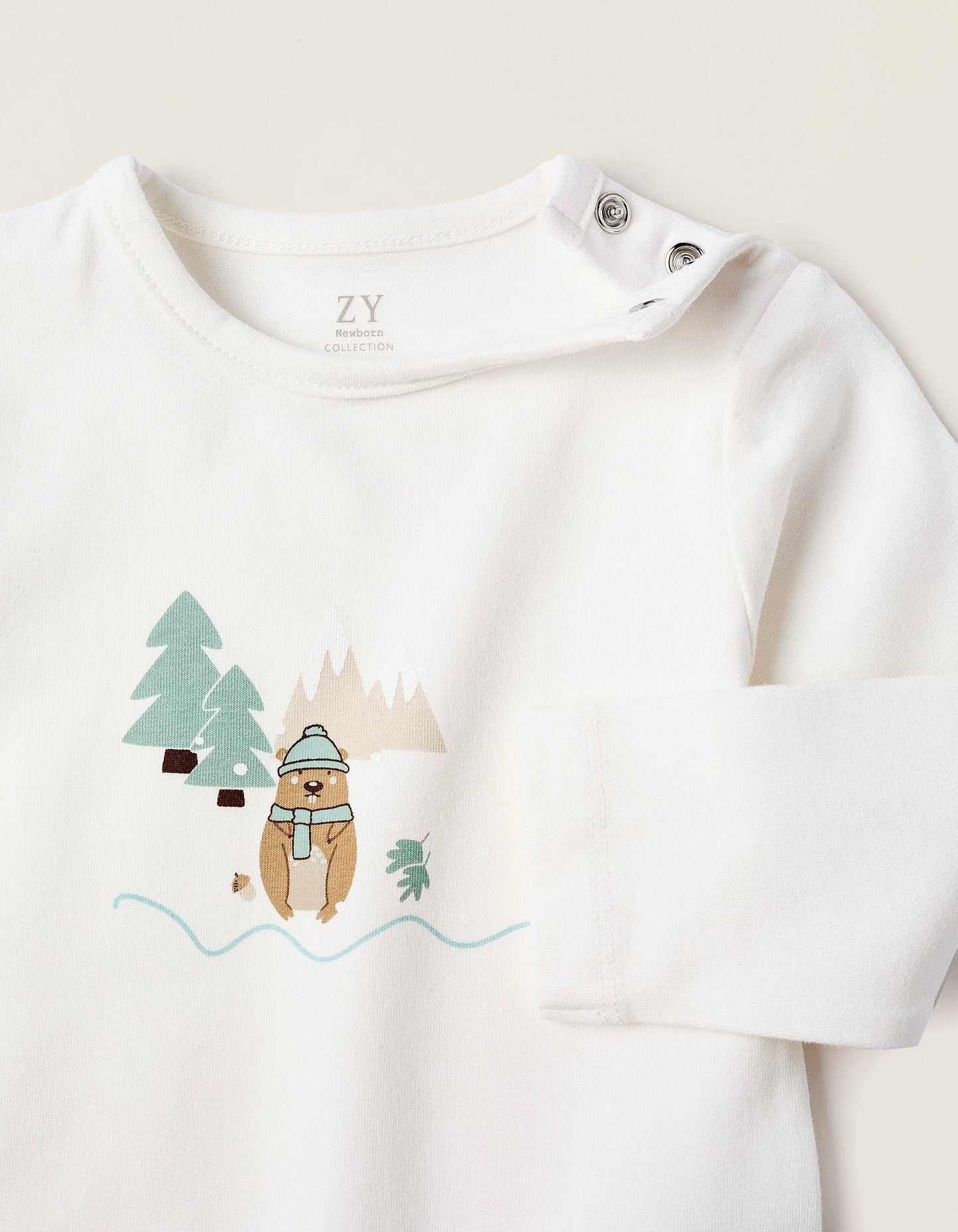 Body ML Zippy Castor Blanco