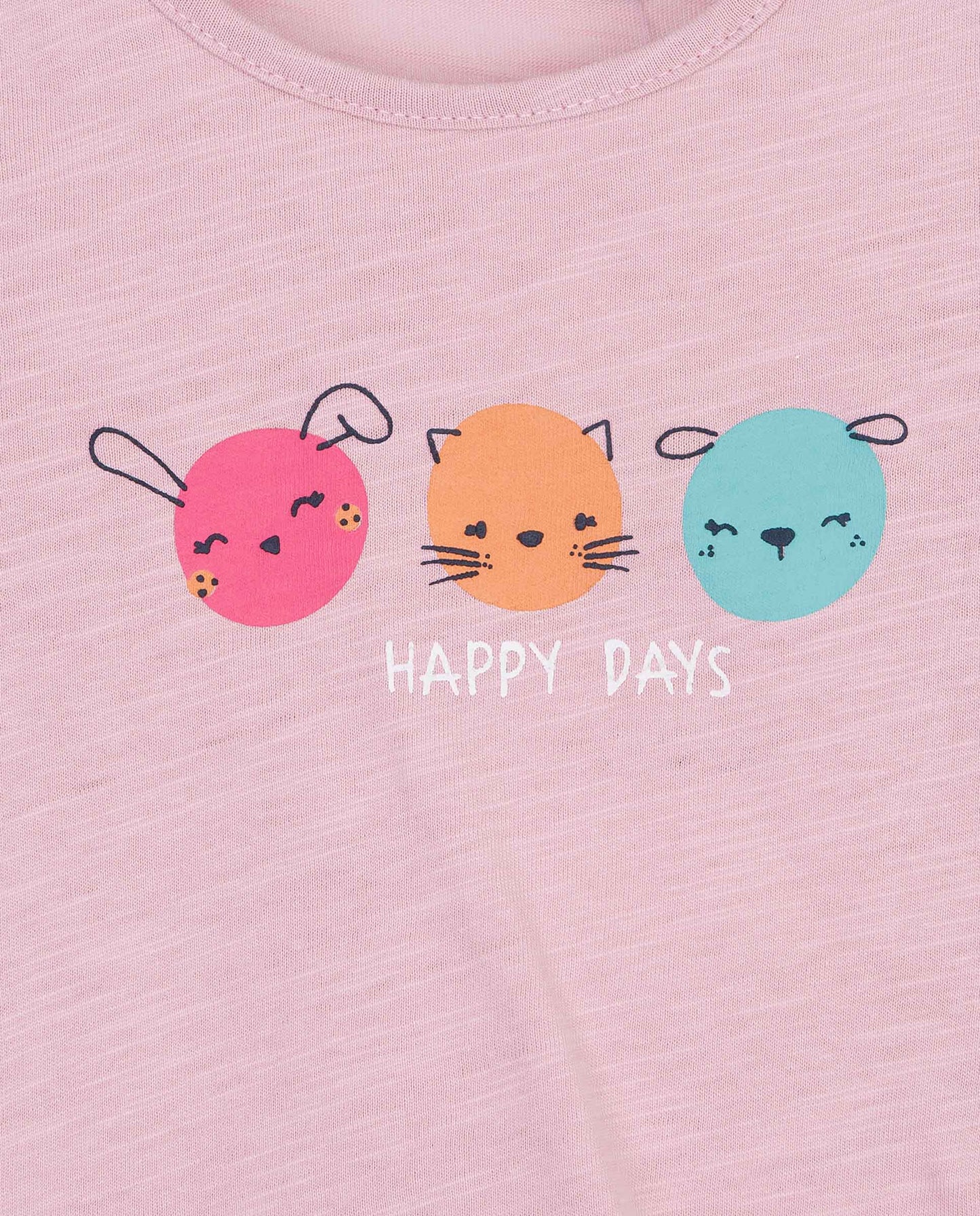 Camiseta Losan HappyDays Rosa