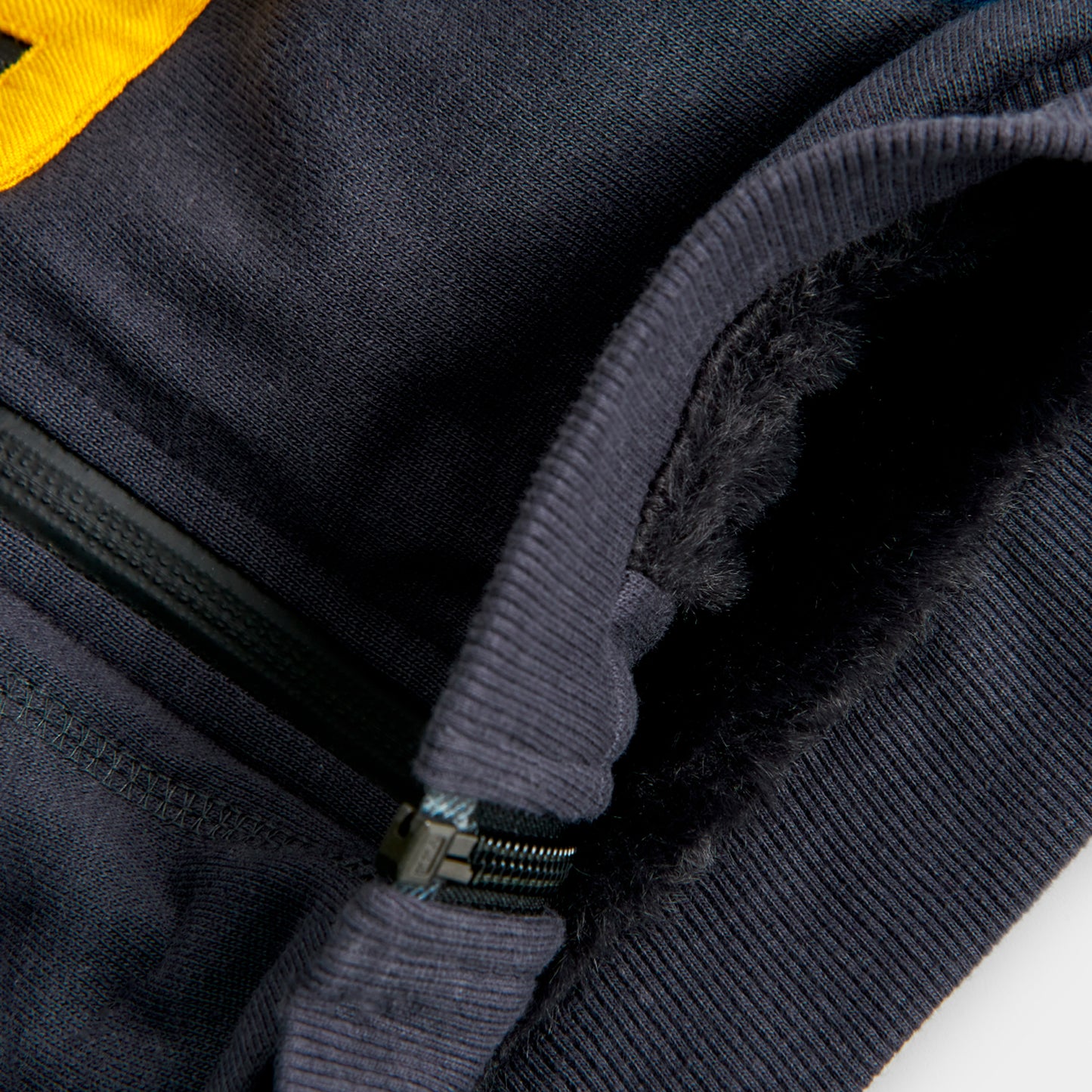 Hoodie Abrigado Boboli Just Enjoy Gris Oscuro