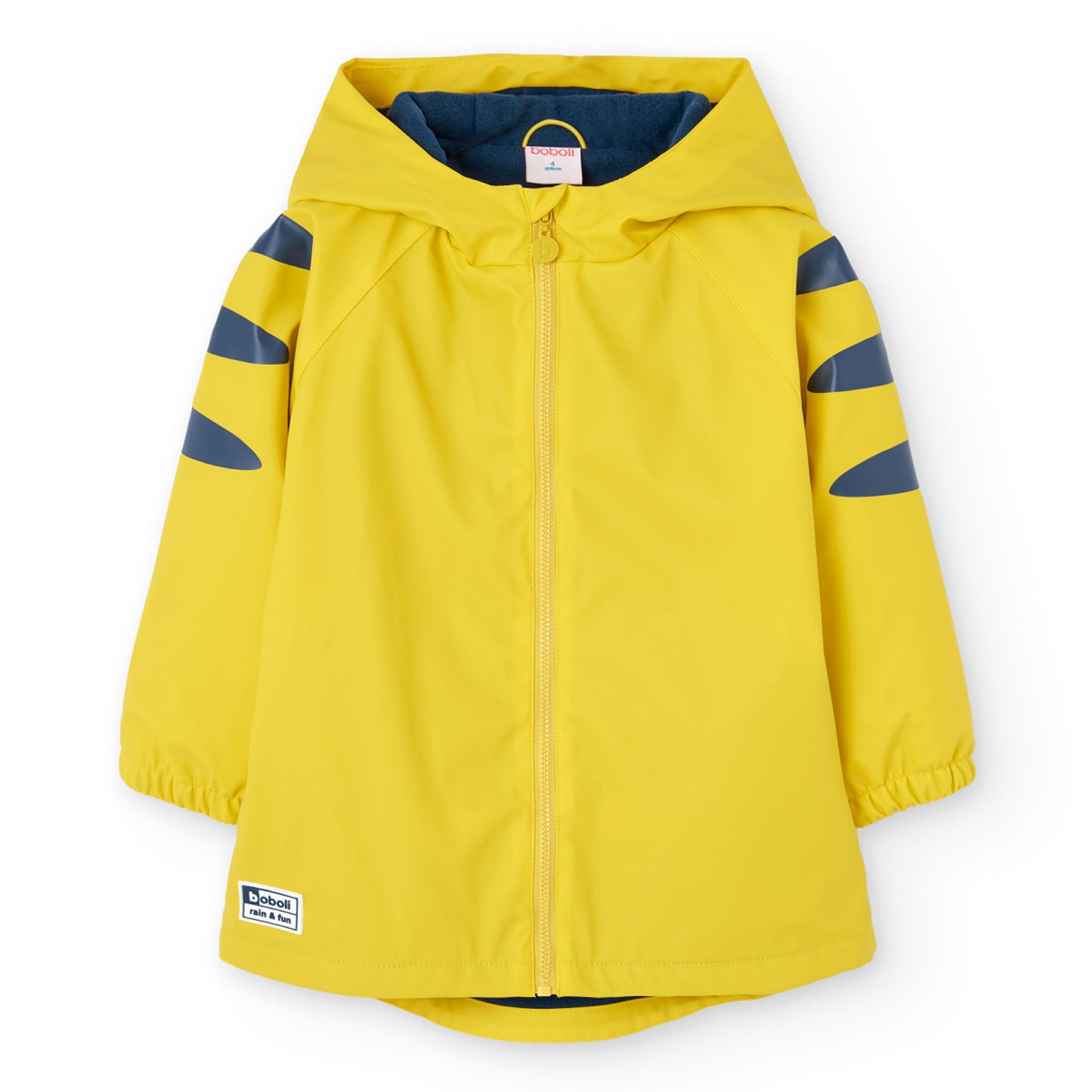 Impermeable con capucha Tigre Amarillo