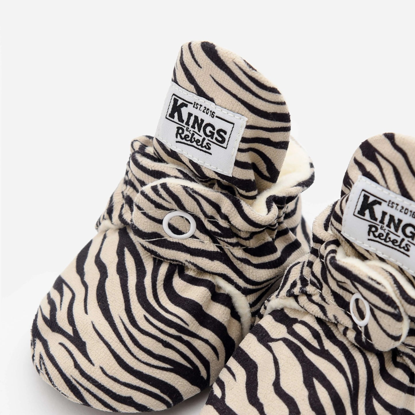 Zapatos Kings Rebels Gamuza Classic Zebra