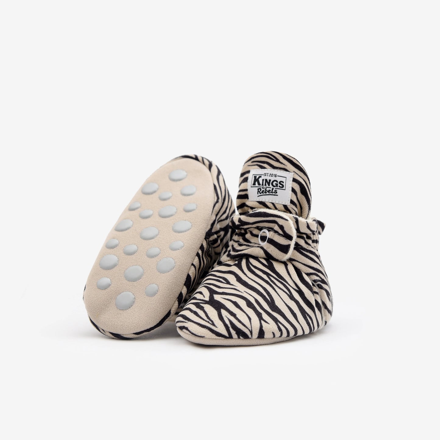 Zapatos kings Rebels Gamuza Gripper Zebra