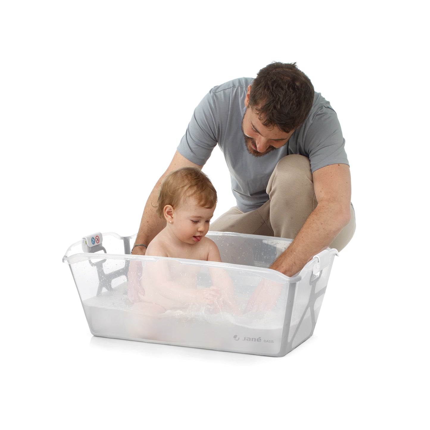 Bañera Plegable Oasis Jané - Rosa