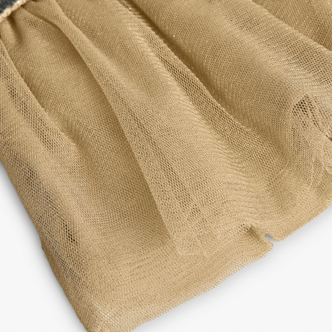 Vestido Boboli Conejitos Gris