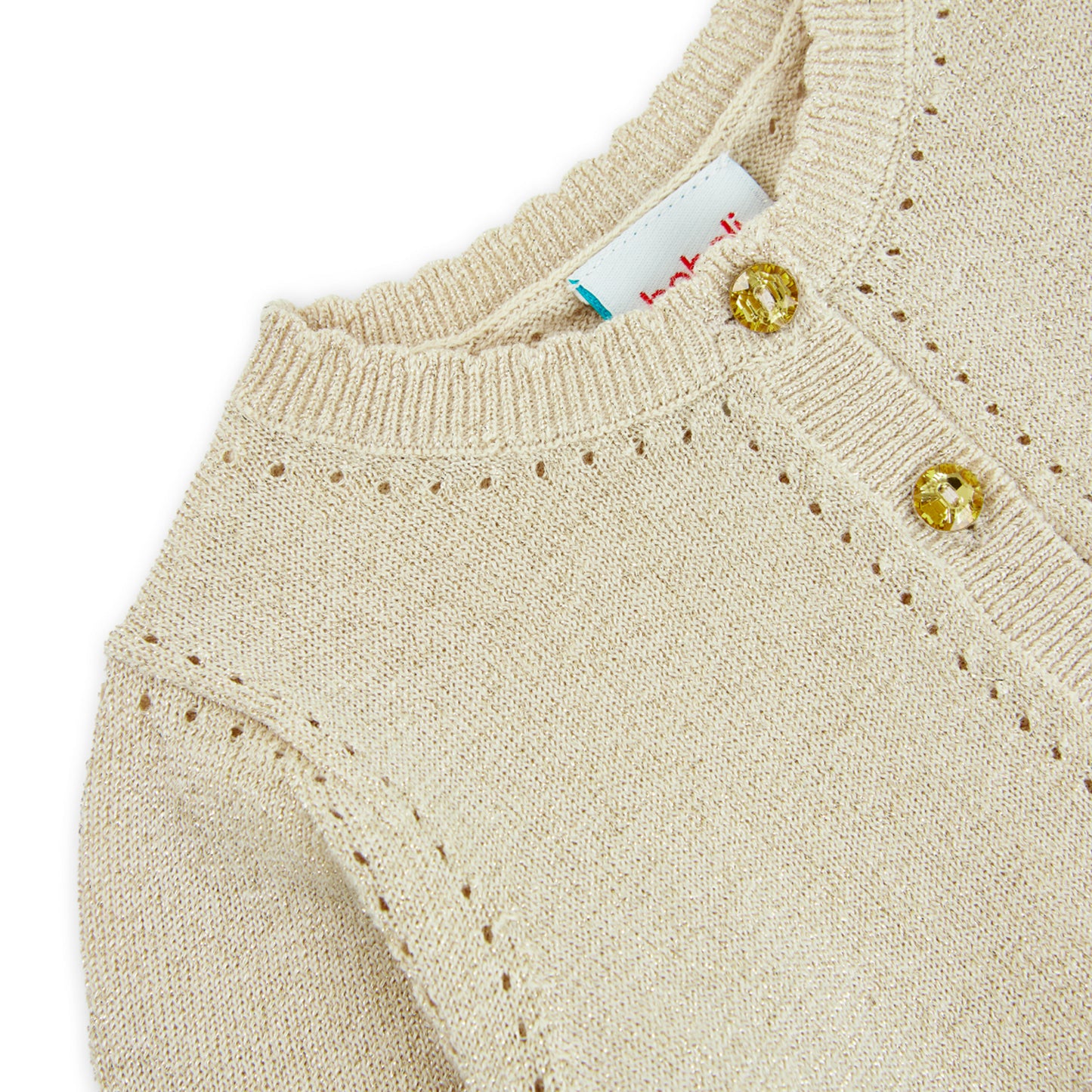 Sweater Tejido Boboli Chic Dorado