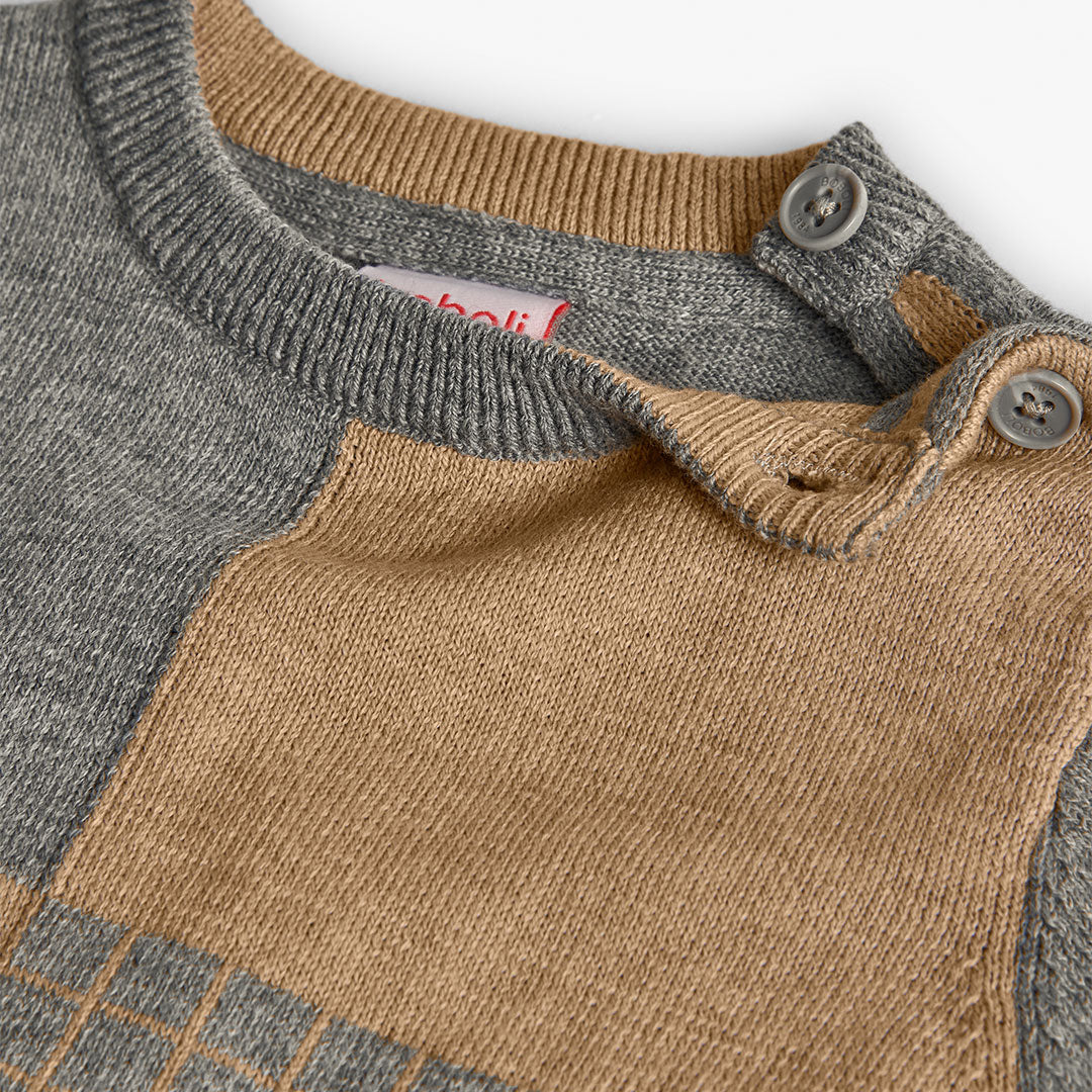 Sweater Boboli Conejito Gris