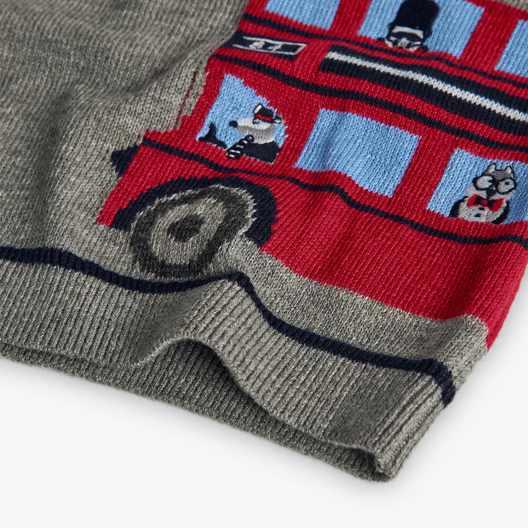 Sweater Boboli Carros Gris