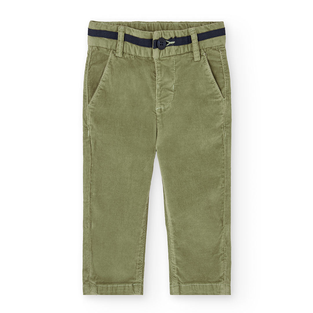 Pantalon Pana Aviador Verde