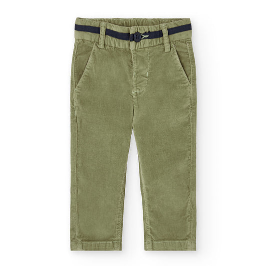 Pantalon Pana Aviador Verde