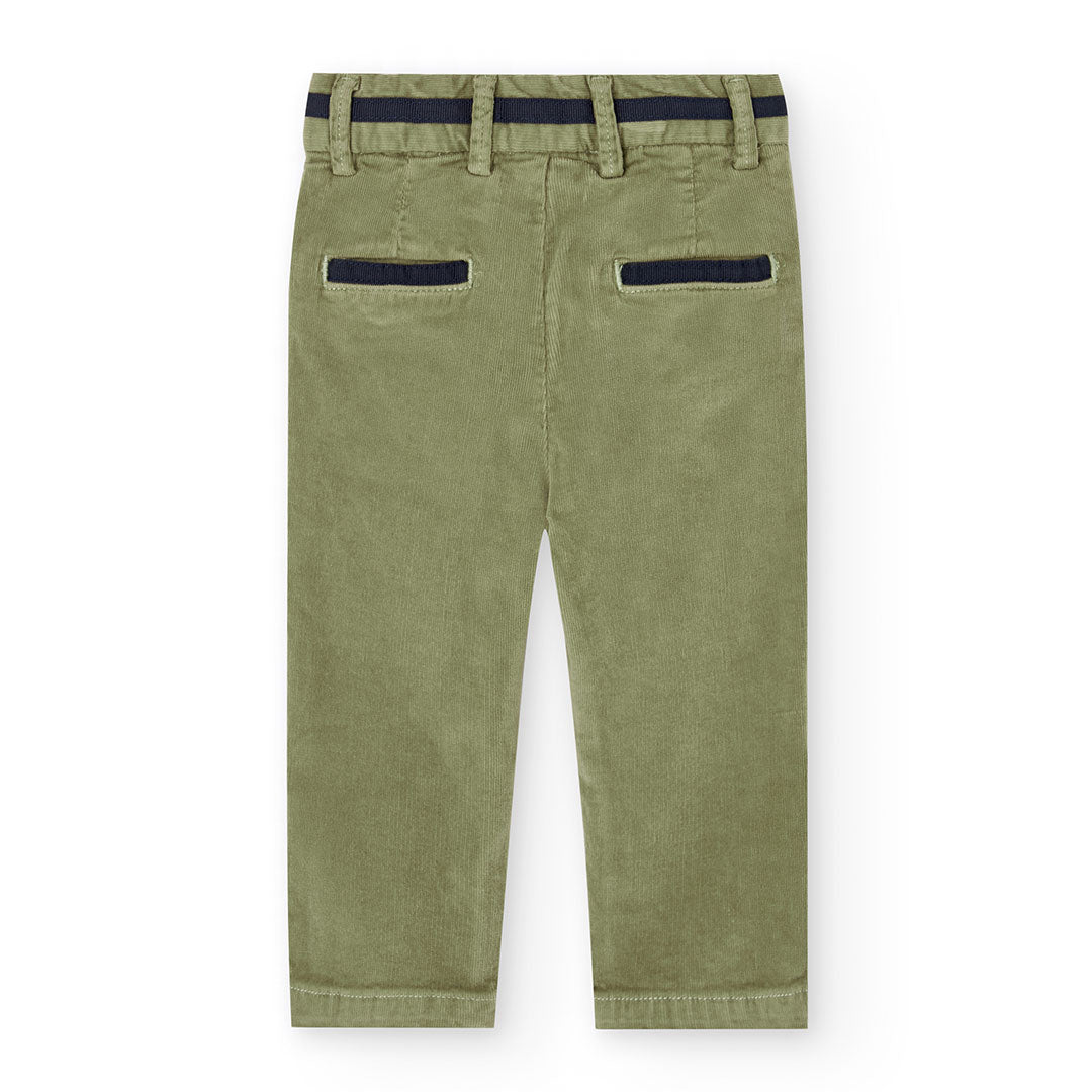 Pantalon Pana Aviador Verde