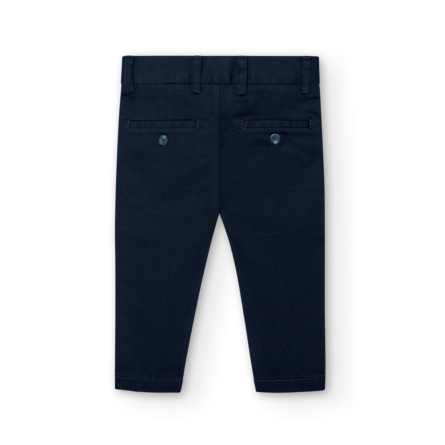 Pantalon Saten Elastico Boboli Marino