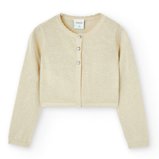 Sweater Tejido Boboli Chic Dorado
