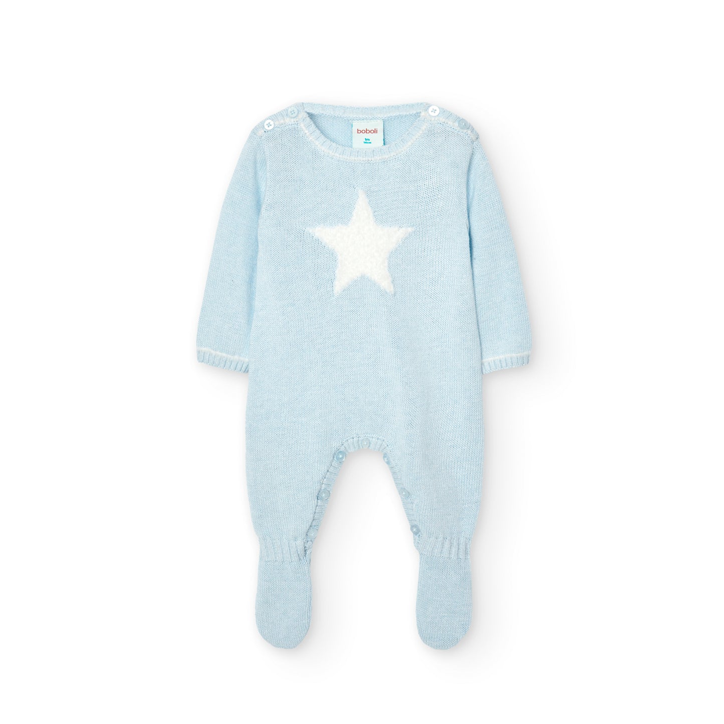 Conjunto Tejido Boboli Estrella Celeste
