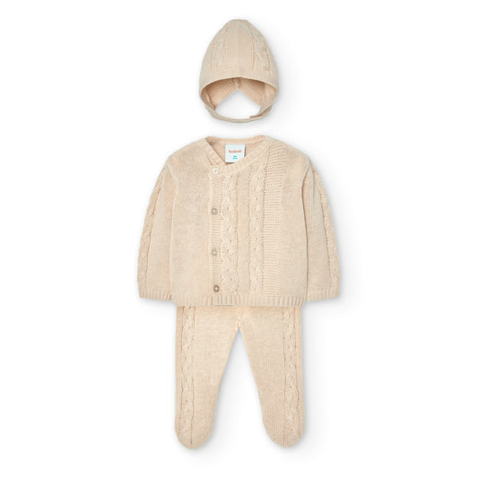 Conjunto Trenzado Boboli Beige
