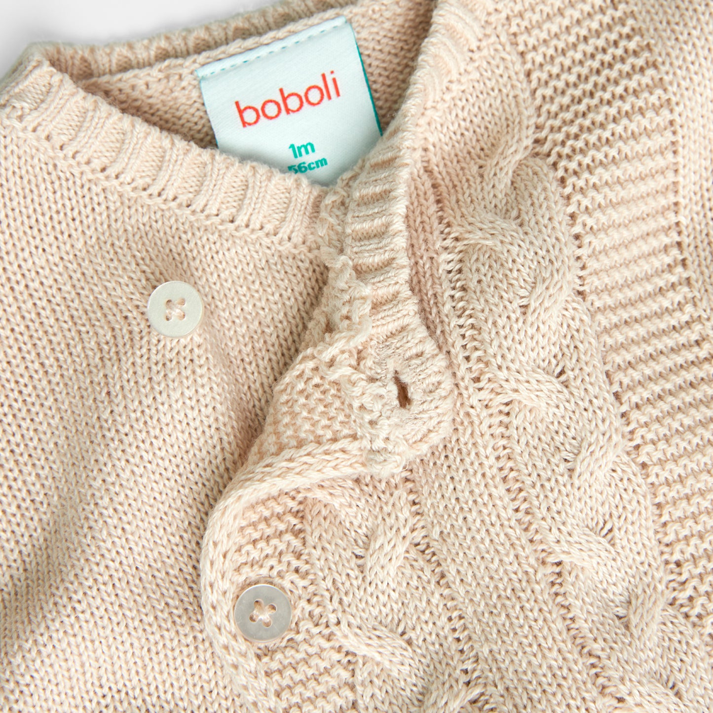 Conjunto Trenzado Boboli Beige