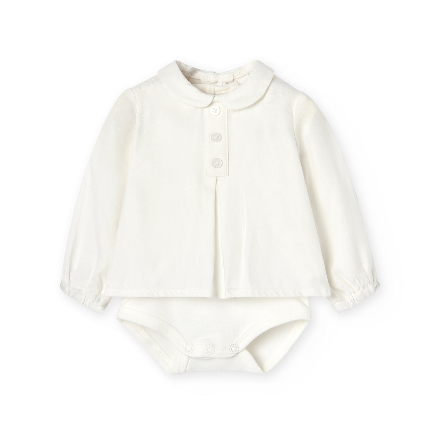 Camisa Bebe Boboli Blanca