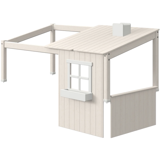 1/2 Casita, ventana y chimenea para camas Classic