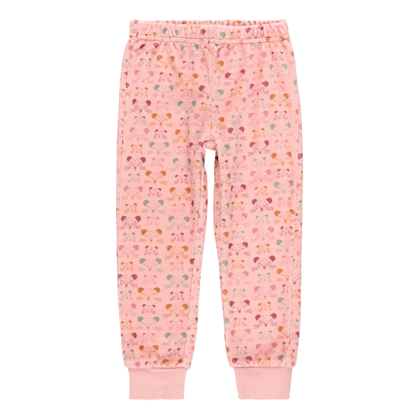 Pijama Terciopelo Boboli Gato Rosa