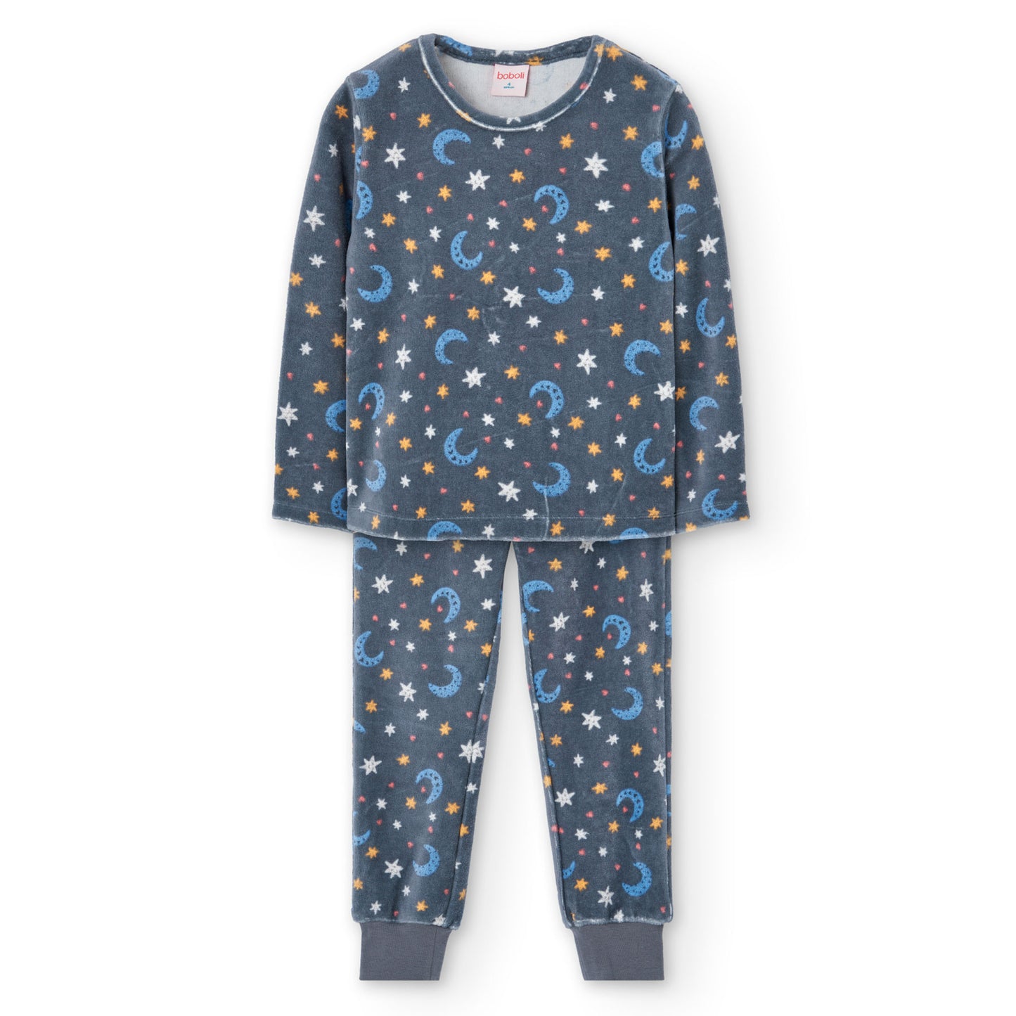 Pijama Boboli Estampado Lunas Noche