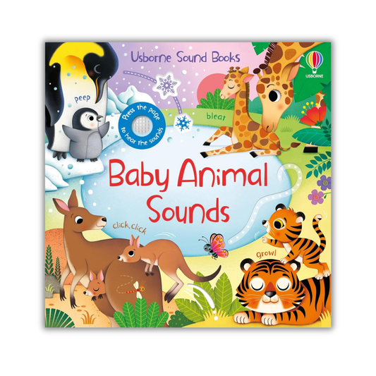 Libro sonidos de animales bebés | Editorial Usborne