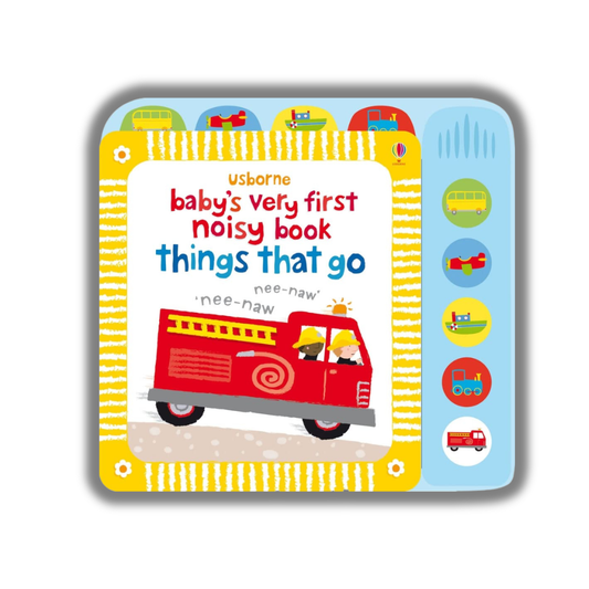 Primer Libro Ruidoso del bebé: Cosas que se mueven | Usborne