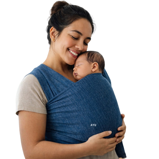 Fular Elastico AYU "azulado"