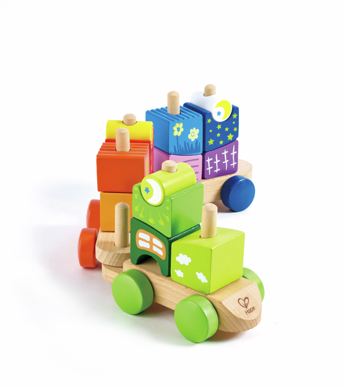 Bloques en Tren Fantasía Hape