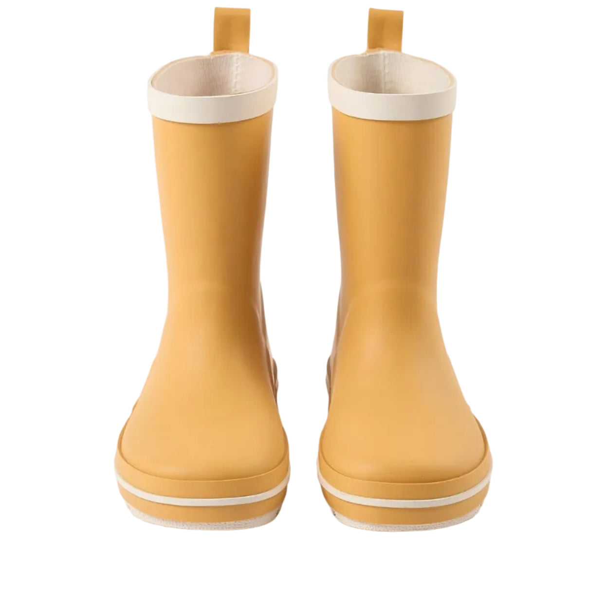Botas Zippy con raya en contraste amarillo