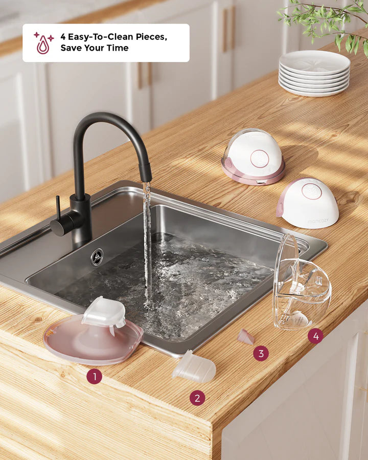 EXTRACTOR DE LECHE PORTATIL- DOBLE SUCCION - M6