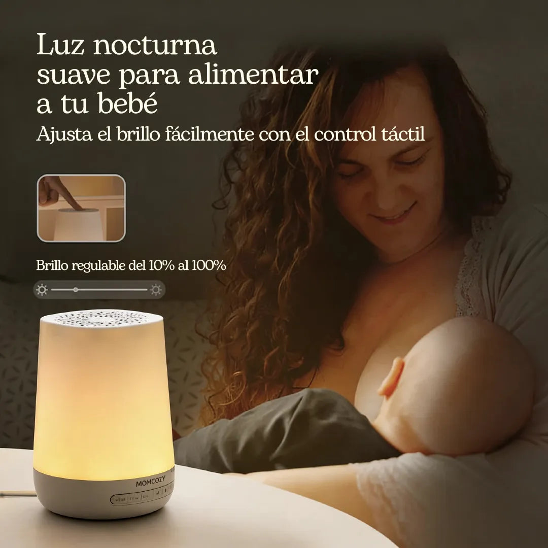 MONITOR DE SONIDO Y LÁMPARA INTELIGENTE PARA BEBÉS - RUIDO BLANCO