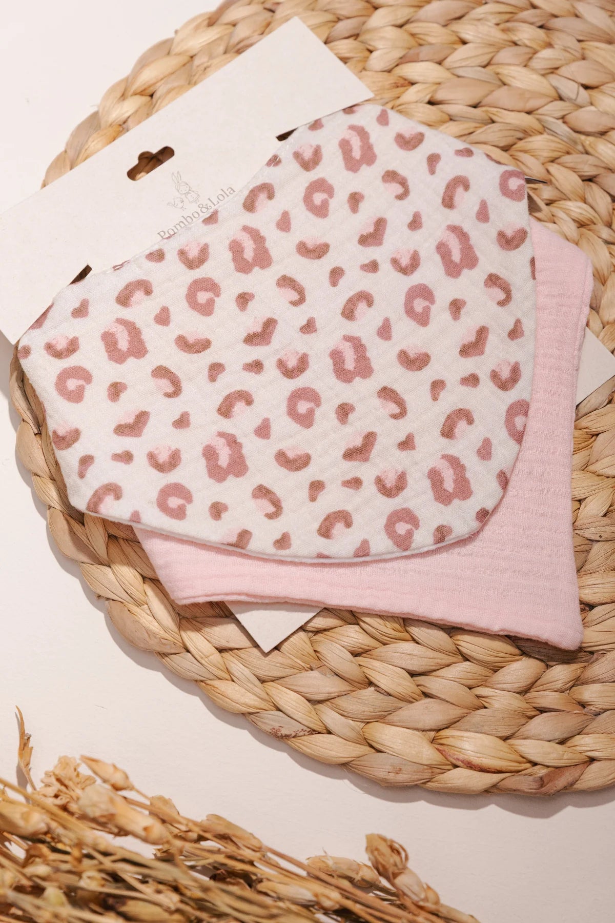 PACK X2 BABEROS MUSELINA ANIMAL PRINT