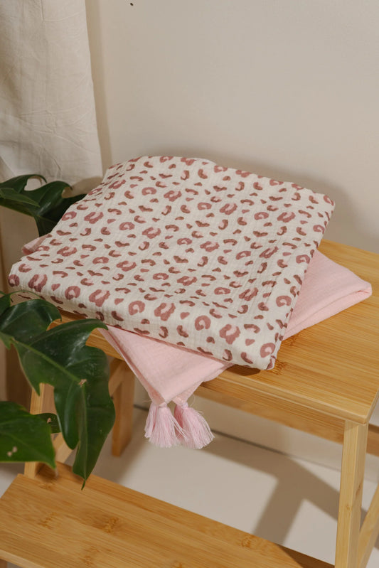 MANTA MUSELINA ANIMAL PRINT