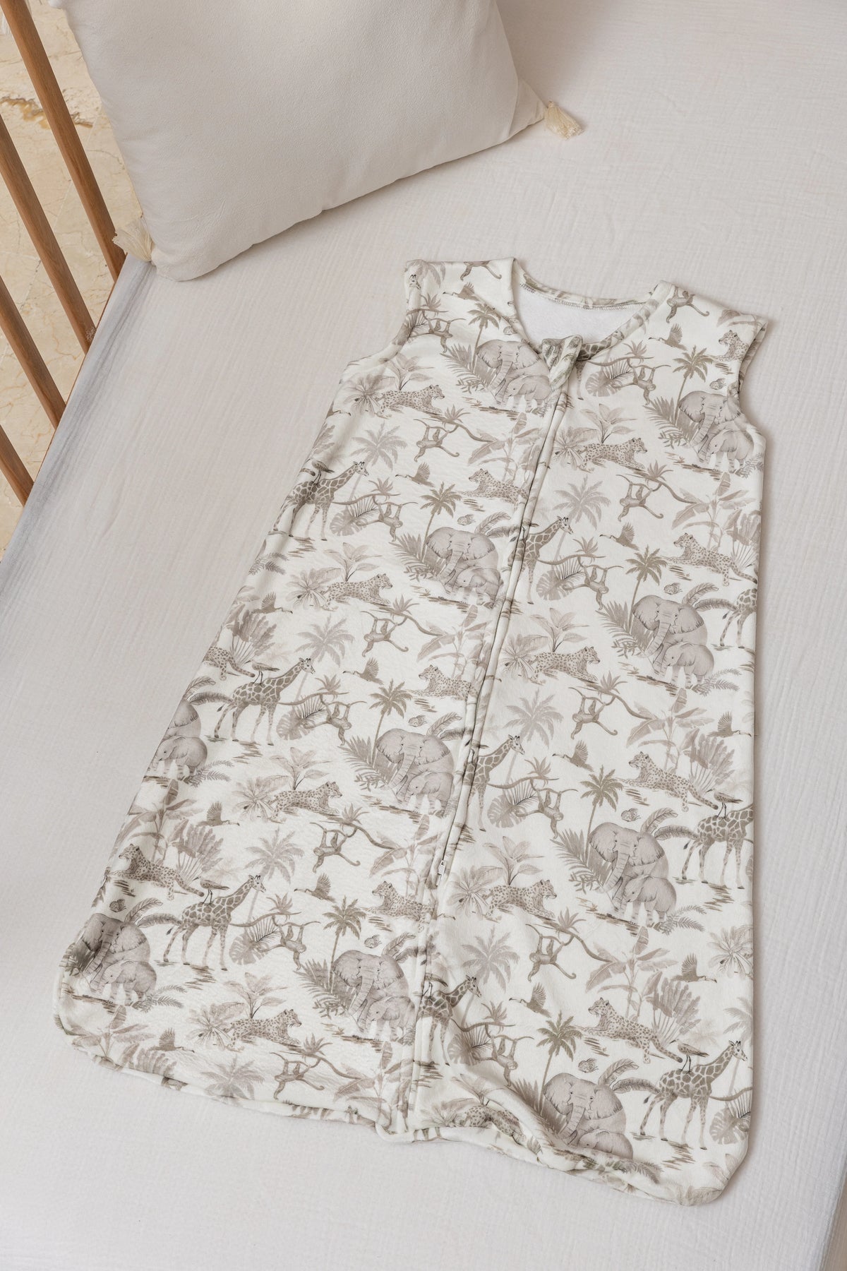 SACO DE DORMIR VELVET SAFARI T:0-12M