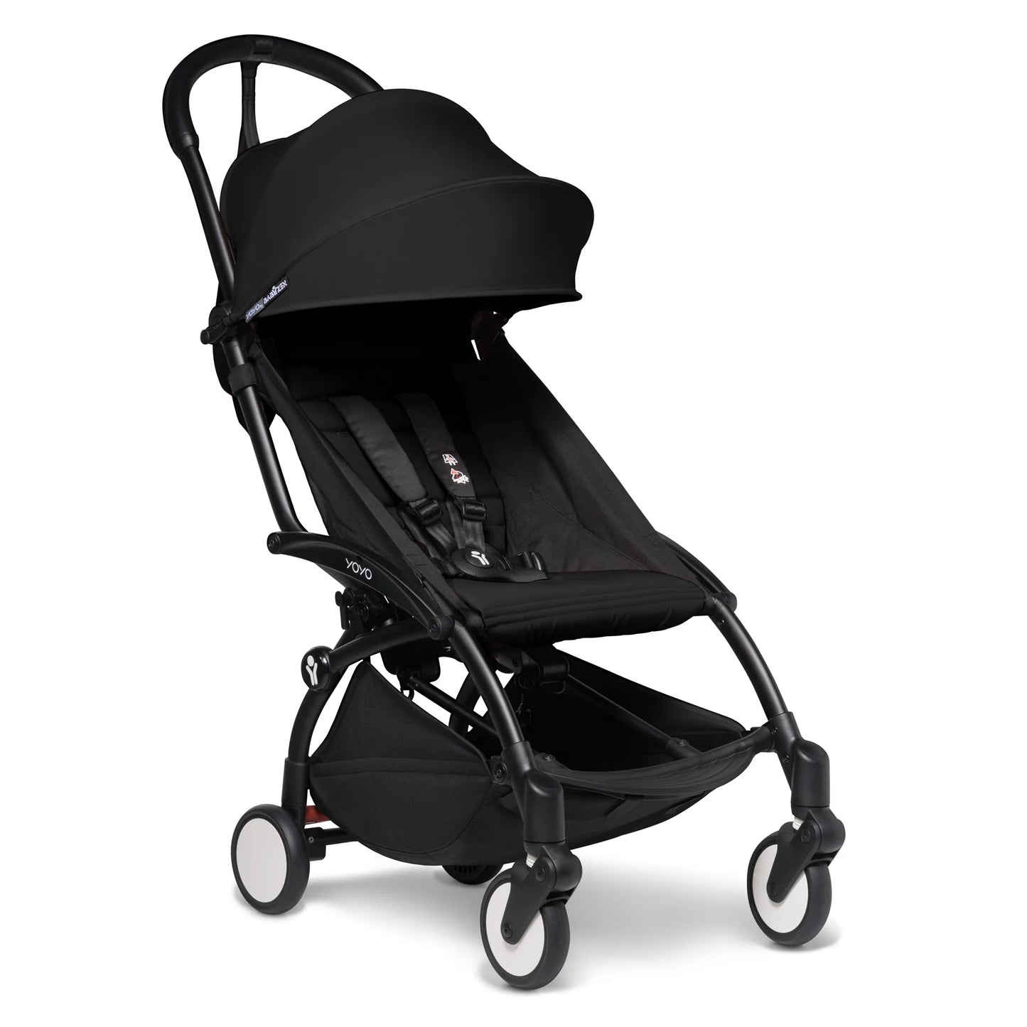 Combo Coche STOKKE™ YOYO³  6+ Negro/Negro + MOISES