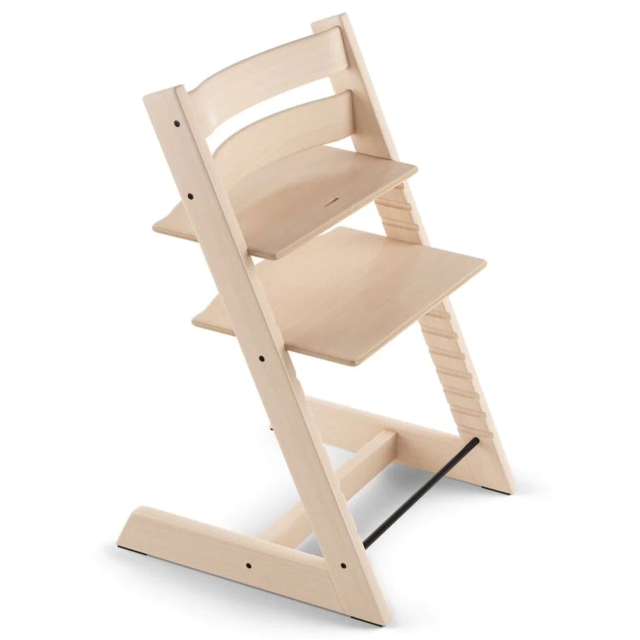 Combo Silla Stokke Tripp Trapp Natural + BabySet Natural V1 + Bandeja + Cojín