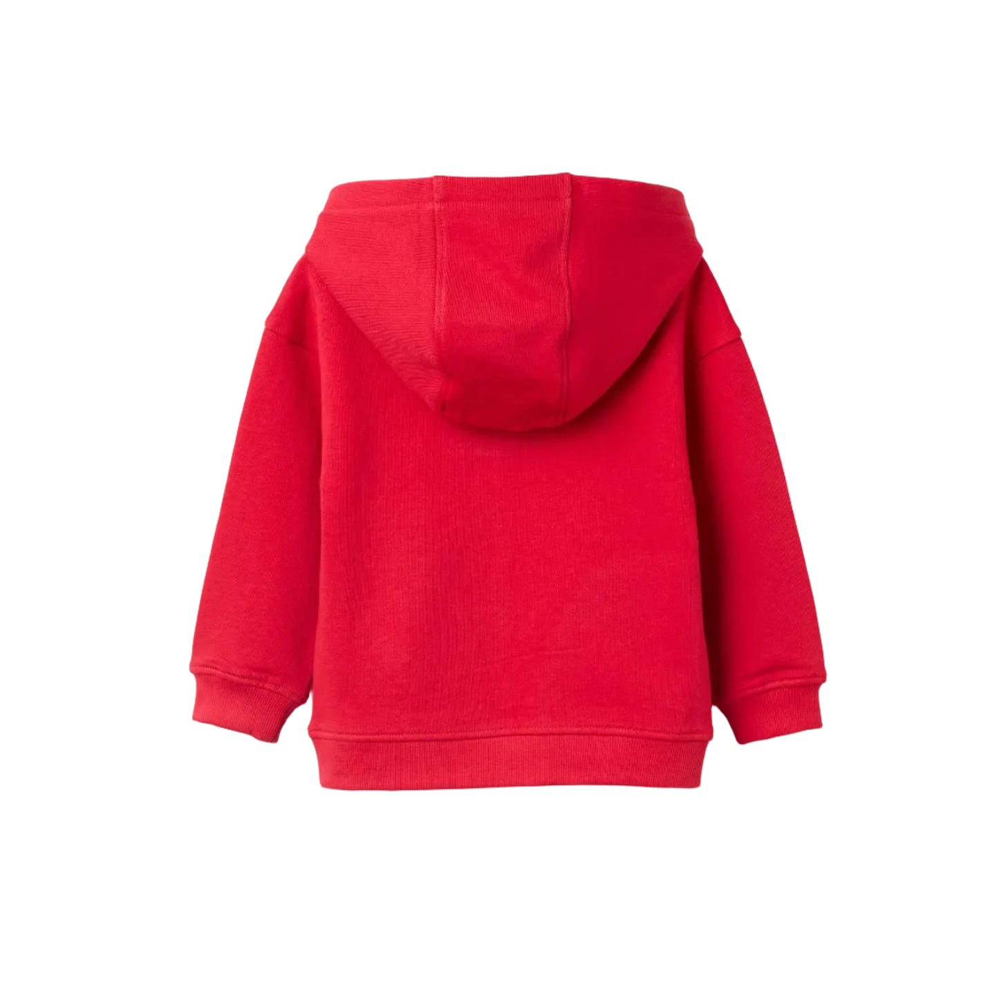 Hoodie Zippy Abrigado Rojo